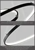 LED závěsné světlo 2130-3black 40*60*80cm 3 kruhy s Náhled obrázku produktu 5