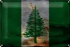 Blechschild Flagge Norfolkinsel 30x20cm Flag Rost Produktbild-Vorschau 1