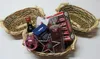 3er Set kleiner Präsentkorb leer Geschenkekorb Brotkorb Produktbild-Vorschau 1
