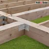 KOTARBAU® 25 Pezzi Staffa Angolare Acciaio Zincato Anteprima dell’immagine prodotto 7