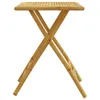 vidaXL Table de jardin pliante 55x55x75 cm bambou Voir les images du produit 5