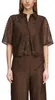 Comma Bluse BROWN 42 Náhled obrázku produktu 7