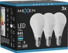Mexen Nova 3x LED-Glühbirne E14, G45, 9W, Kalt - 6500K, 945 Produktbild-Vorschau 1