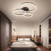 TFCFL LED stropní světlo 3 kroužková stropní lampa 112W Náhled obrázku produktu 8