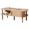okwish ovaler Couchtisch mit Rollladen und offenen Fächern, Produktbild-Vorschau 8