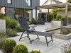 Comfort Sonnenliege Gartenliege Gestell Aluminium anthrazit Produktbild-Vorschau 2