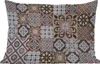 MuchoWow® Outdoor Kissen - Muster - Vintage - Braun - Produktbild-Vorschau 1