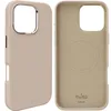 A beige iPhone case is shown from the front and back. Podgląd zdjęcia produktu