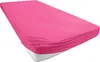 Jersey Spannbettlaken 90x200 - 100x200 cm Pink - 100% Produktbild-Vorschau 2