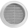 Rundes Lüftungsgitter mit Netz VM, Ø 110 mm, weiß 0407 Produktbild-Vorschau 5