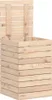 vidaXL Wäschetruhe 44x44x66 cm Massivholz Kiefer Produktbild-Vorschau 4
