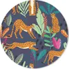 MuchoWow® Mauspad Mousepad Muster - Gepard - Dschungel Produktbild-Vorschau 1
