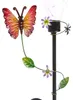 LED Solar Gartenstecker Glühbirne mit Schmetterling - 5 Produktbild-Vorschau 4