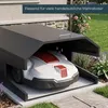 osoltus Mähroboter-Garage XL Wartungsdeckel Anthrazit T Produktbild-Vorschau 5