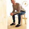 Stegmann 108 Uni Wollfilz-Pantoffeln Dunkelblau (Navy), Produktbild-Vorschau 21