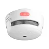 A white smoke detector with a red test button is shown against a white background. Produktbild-Vorschau