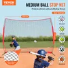 VEVOR rete da backstop barricata, 393 x 140 x 275 cm rete Anteprima dell’immagine prodotto 2