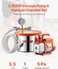 3,5CFM vákuová pumpa s 5,68L vákuovou komorou Náhľad obrázku produktu 2