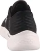 The back view of a black Skechers Go Walk Flex shoe with a white sole. Náhľad obrázku produktu