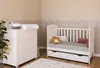 Babybett Kinderbett 70x140 cm mit Matratze & Schublade Produktbild-Vorschau 5