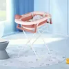 Baignoire bébé pliable avec support Thermomètre Tapis de Voir les images du produit 2