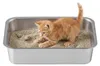 FEANDREA Katzenklo Edelstahl, Katzentoilette mit Schaufel, Produktbild-Vorschau 2