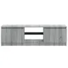 Mobile TV con luci LED Grigio Sonoma 120x30x35,5 cm Anteprima dell’immagine prodotto 8
