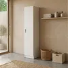 Calicosy - Colonna contenitore 1 anta bianca H 180 cm - Anteprima dell’immagine prodotto 2