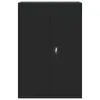 vidaXL Armoire de classement noir 90x40x140 cm acier Voir les images du produit 3