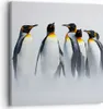Bild auf Leinwand - Leinwandbild - Pinguine Winter Schnee Produktbild-Vorschau 1