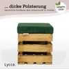 Lycce Sitzhocker mit Stauraum, 2 in 1 Holzkiste geflammt Produktbild-Vorschau 4