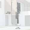 35cm Außenthermometer Temperatur -30 bis 50°C Produktbild-Vorschau 6