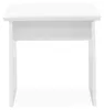 Aga Tabouret blanc mat pour coiffeuse, siège rembourré, Voir les images du produit 2