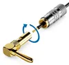 deleyCON Bananenstecker Set 90° gewinkelt, vergoldet, Produktbild-Vorschau 5