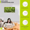 ARTland Leinwandbild Tautropfen Größe: 100x50 cm Produktbild-Vorschau 2