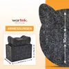 wortek Filz Platzset 4er Set Tischset 44cm x32cm 4er Set Produktbild-Vorschau 5