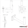 PremiumX SAT Anlage 80cm Antenne Quad LNB F-Stecker Produktbild-Vorschau 8