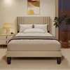 A bedroom scene with a bed as the main focus. Produktbild-Vorschau
