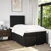 Boxspringbett mit Matratze Schwarz 120x190 cm Stoff Produktbild-Vorschau 5