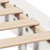 Massivholzbett ohne Matratze Weiß 140x200 cm Kiefernholz Produktbild-Vorschau 8