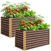 Outsunny Hochbeet Blumenhochbeet witterungsbeständig, aus Produktbild-Vorschau 1
