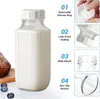 Glasflaschen 500ml, 4 Stück Saftflaschen zum Befüllen, Produktbild-Vorschau 4