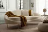 Hanah Home, Eses - Cream Bouclett, Canapés classiques, Voir les images du produit 1