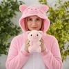Pigiama Onesie Kigurumi Costume Travestimento Rosa Maiale Anteprima dell’immagine prodotto 7