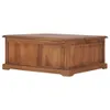 vidaXL Table basse 68 x 68 x 30 cm teck massif Voir les images du produit 4