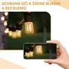 ZMH 4 kusy žárovka E14 LED teplá bílá vintage T22 LED Náhled obrázku produktu 5