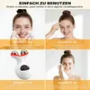 Mikrostrom Gesichtsgerät mit LED & Rotlicht, V-Gesicht Produktbild-Vorschau 4