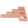 vidaXL Scala per piante 4 gradini 80,5x79x36 cm in legno Anteprima dell’immagine prodotto 4