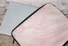 MuchoWow® Laptop Hülle 15 Zoll Marmor - Rosa - Weiß - Luxus Produktbild-Vorschau 4