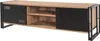 Cyprien - Meuble TV, 180x45x50 cm Chêne Marron, une Étagère Voir les images du produit 1